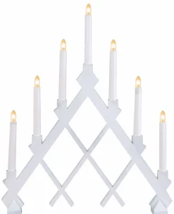 Rut Ljusstake 53cm Vit