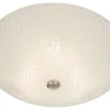 RUTER Plafond 42cm Vit/Stål