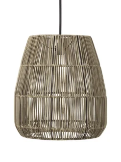 SAIGON Taklampa Utomhus FlexOut 38cm Grå Rotting