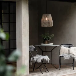 SAIGON Takskärm 38cm Grå