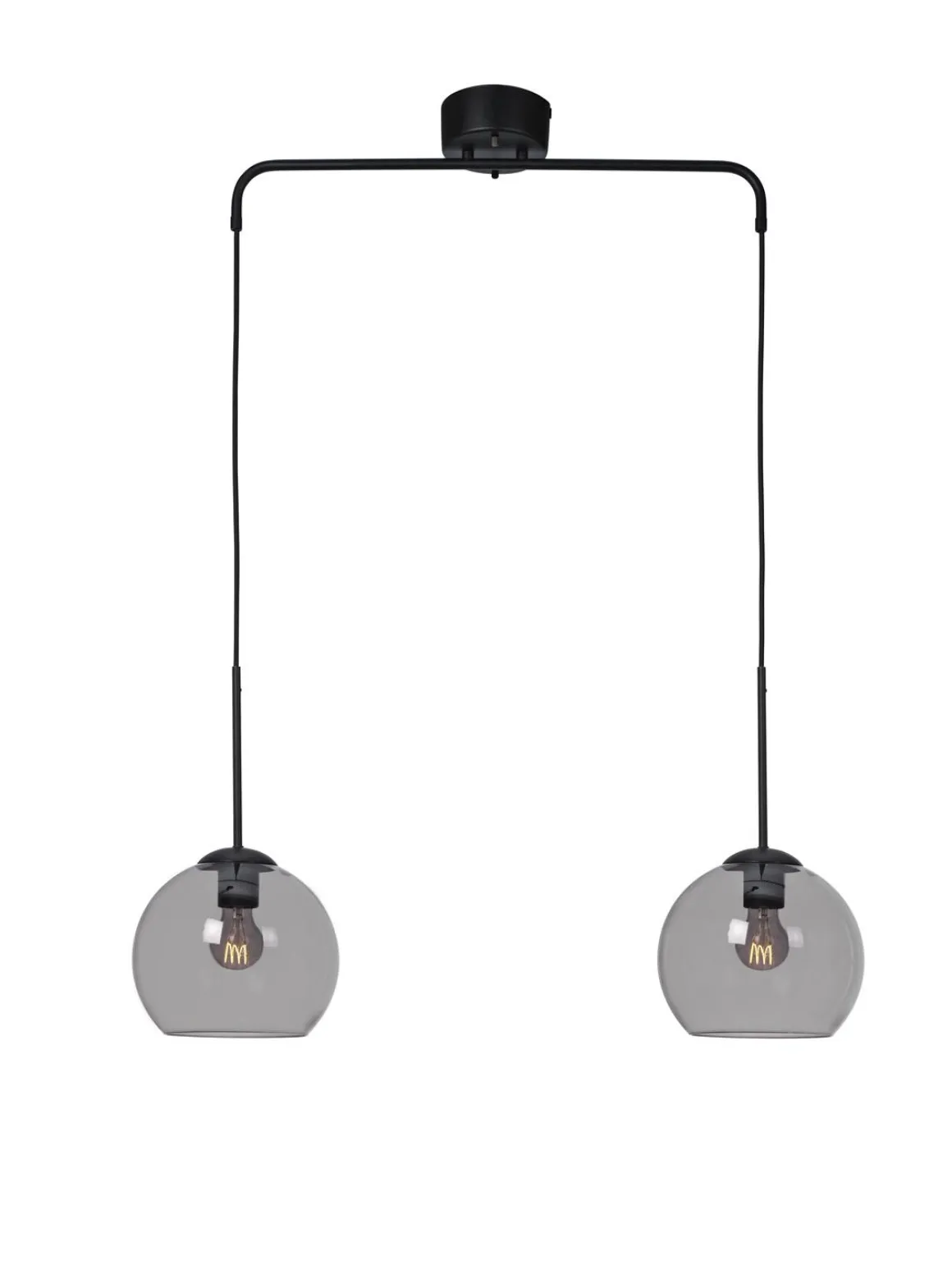 SALLE Takpendel 2a 820mm Svart/Rökfärgad