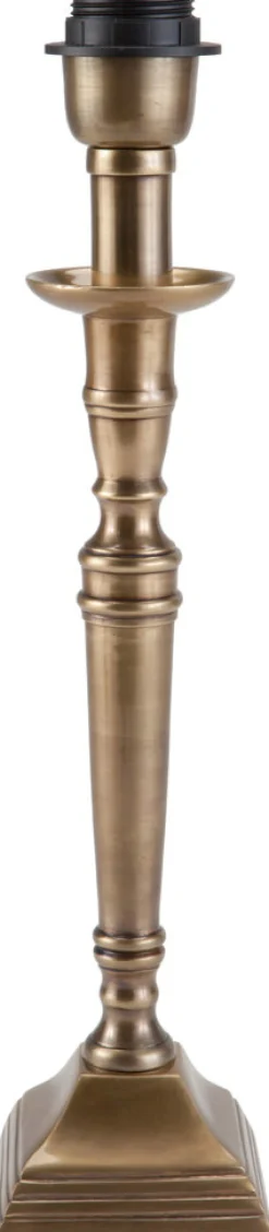 SALONG Lampfot 42cm Antikmässing