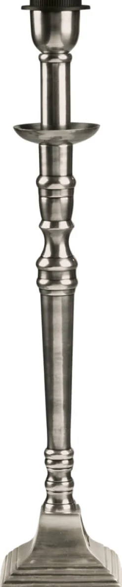 SALONG Lampfot 42cm Antiksilver