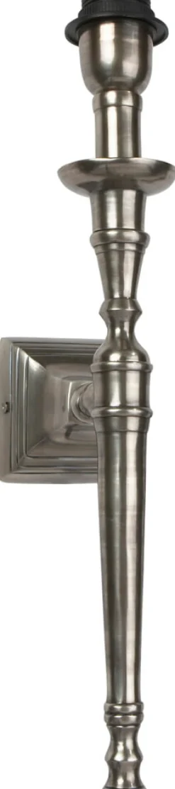 SALONG Vägglampa 45cm Antiksilver
