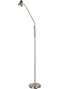 SANDNES Golvlampa 140cm Stål