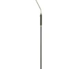 SANDNES Golvlampa 140cm Svart/Krom