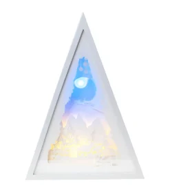 SCENERY Dekoration Stuga 30,5cm Vit