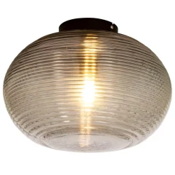 SEFYR Plafond 32cm Svart/Rökgrå