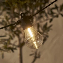 SELECTA Ljusslinga 7,2m 10LED Varmvit/Svart