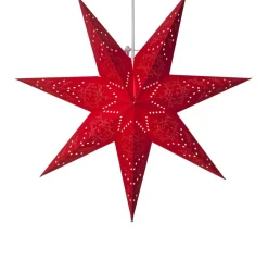 SENSY Pappersstjärna 51cm Röd