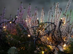 SERIE MICROLED Ljusslinga 9m 90LED Varmvit/Svart IP44