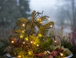 SERIE MICROLED Ljusslinga 9m 90LED Varmvit/Svart IP44