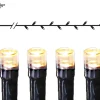 SERIE MICROLED Ljusslinga 18m 180LED Varmvit/Svart IP44