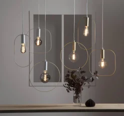 SHAPE Pendel E27 30cm Silver