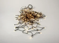 SHINY WARMWHITE Julgransbelysning 200cm 360LED Varmvit/Grön IP44