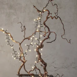 SHINY WARMWHITE Ljusslinga 5,5m 80LED Varmvit/Svart IP44