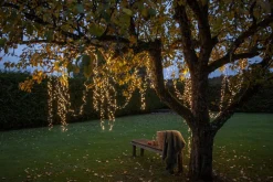 SHINY WARMWHITE Ljusslinga 11m 540LED Varmvit/Svart IP44