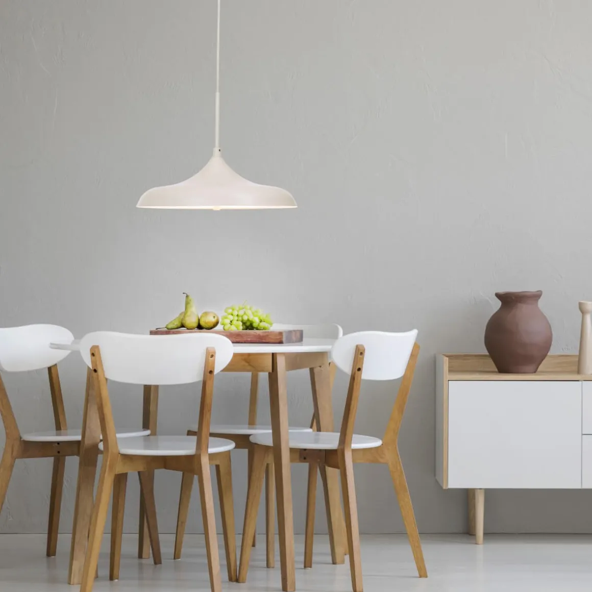 SIGMA Taklampa LED 40cm Vit