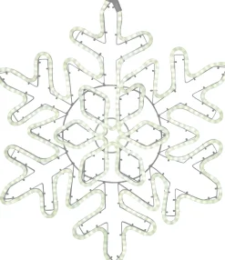 Siluett Snöflinga Neoled Vit