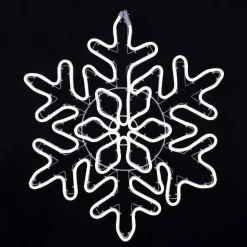 Siluett Snöflinga Neoled Vit