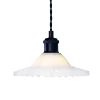 SILVIA Fönsterlampa 21,5 cm Svart/Opalvit