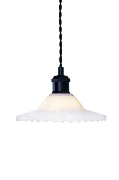 SILVIA Fönsterlampa 21,5 cm Svart/Opalvit