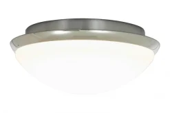 SIRACUSA LED-Plafond Bad 24,8cm Krom/Vit IP44