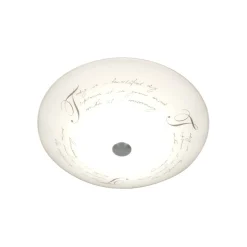 SKRIFT Plafond 34cm Vit