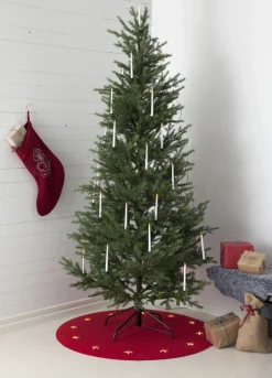 SLIMLINE Julgransbelysning 10,5m Tunn 16LED Vit