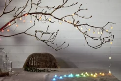 SMART FAIRY LIGHT Ljusslinga 66L Batteri 10m 66LED Multi/Silver