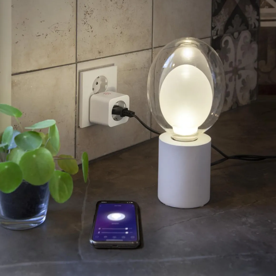 SMART PLUG Tillbehör 8,16cm Vit