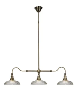 SNOOKER Takpendel 3L 160cm Antik/Veckad/Klar