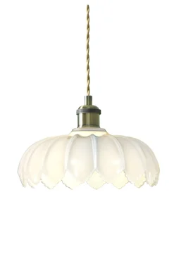 SOFIA Fönsterlampa 25cm Antik/Opalvit