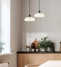 SOFIA Fönsterlampa 25cm Svart/Opalvit