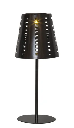 SOLA Solcellslampa 35cm Svart