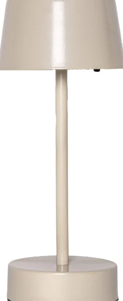 SOLEI Solcellslykta/USB 26,5cm Beige