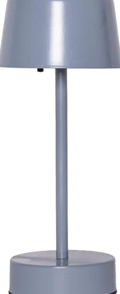 SOLEI Solcellslykta/USB 26,5cm Blå