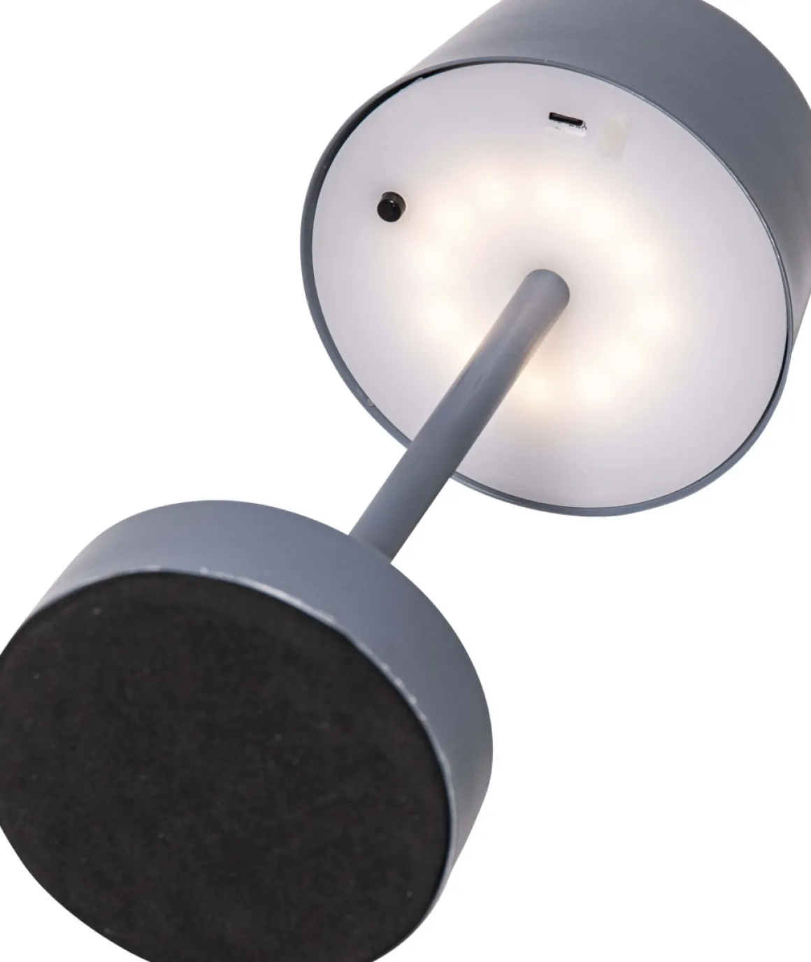 SOLEI Solcellslykta/USB 26,5cm Blå