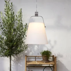 SOLIA SHADE Solcellsdekoration 28cm Vit