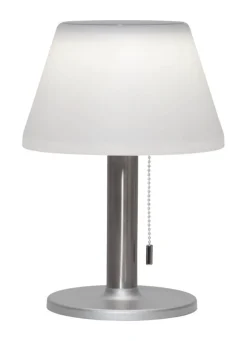 SOLIA Solcellslykta 28cm Vit Varmvit IP44
