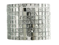 SPEGELMOSAIK Vägglampa 20cm Krom