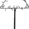 SPIKY Gran Utomhusdekoration 60LED 90cm Svart IP44