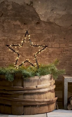 SPIKY Utomhusdekoration 140L 73cm Svart