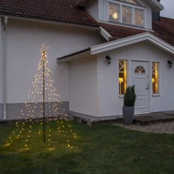 SPIKY Utomhusdekoration 2,35m 420LED Svart IP44