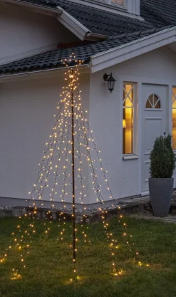 SPIKY Utomhusdekoration 2,35m 420LED Svart IP44