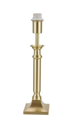 SQUARE Lampfot 32cm Borstad mässing