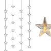 STAR CURTAIN Ljusgardin 1,2m 30LED Varmvit/Klar