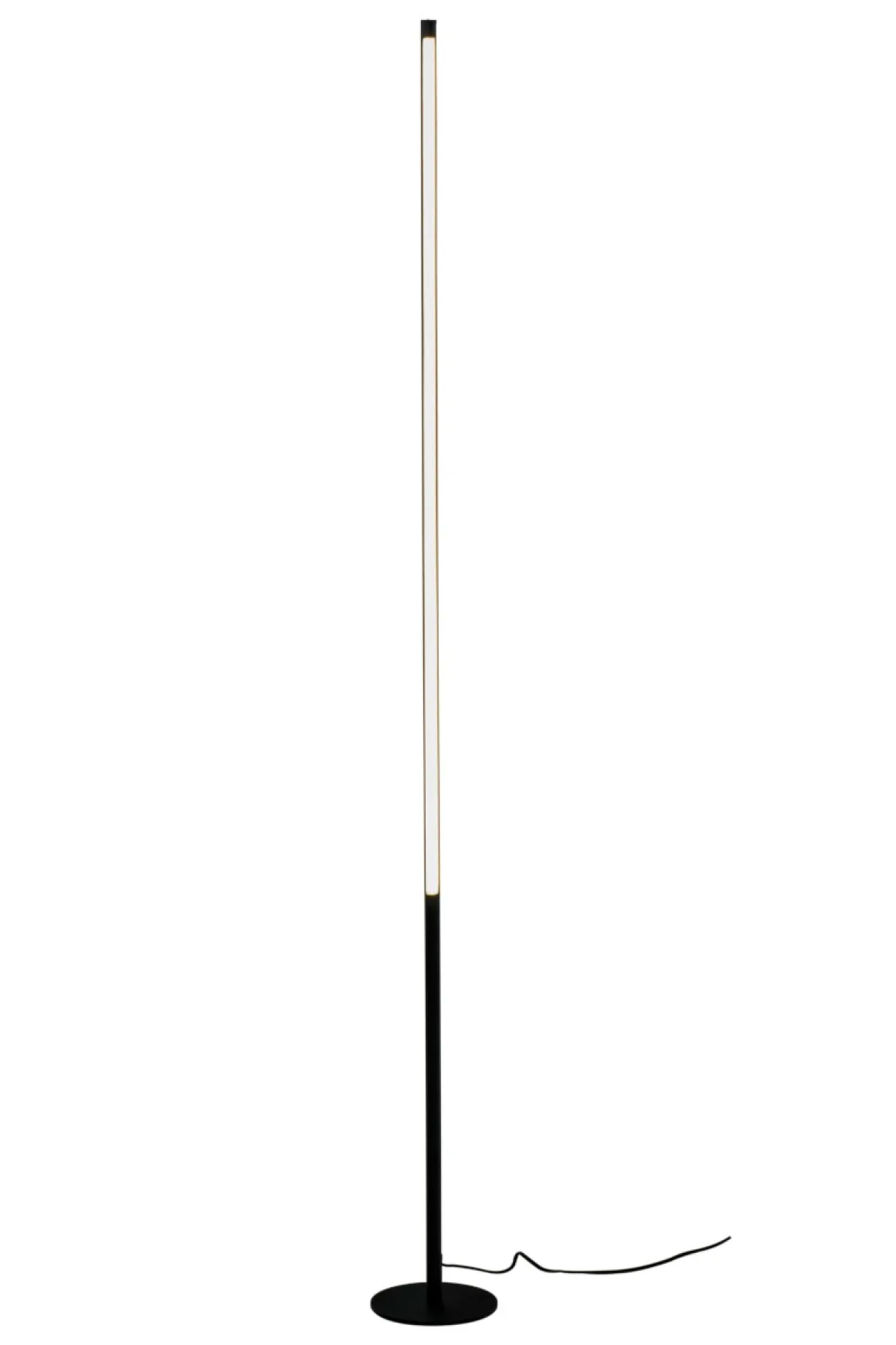 STECCO Golvlampa 160cm Svart LED