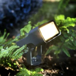 STELLA Trädgårdsspot 9cm 12V Grå IP65