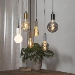 STIL E27 Sladdställ 3,5m Borstad stål